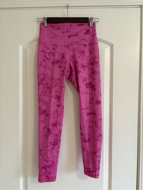 Fleo El Toro 25” Electric Phlox Active Athletic Leggings - medium